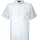 Gabicci White Plain Button Polo Shirt