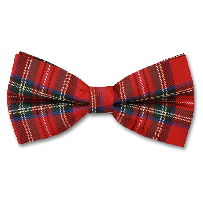 Sophos Royal Stewart tartan bow tie-0