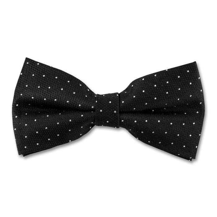 Sophos Black Glitter Bow Tie