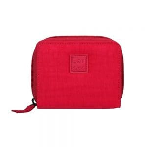 Artsac Pink Print Showerproof Purse