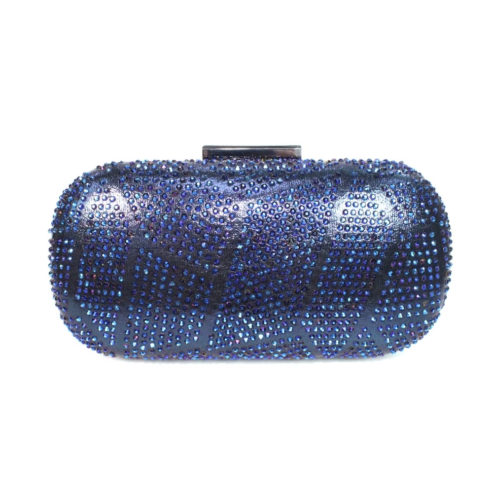 cobalt blue evening bag