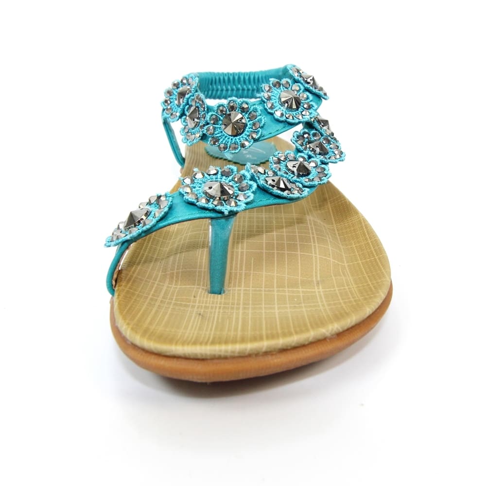 lunar charlotte flower sandal
