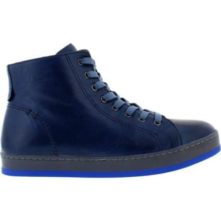 Adesso Yankee Blue Leather Ankle Boots