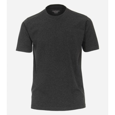 Casa Moda Grey Round Neck T-Shirt