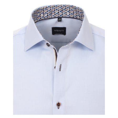 Venti Pale Blue Long Sleeve Shirt
