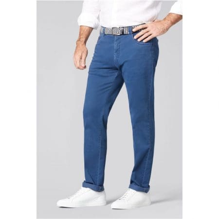 Meyer Blue New York Chino Trousers