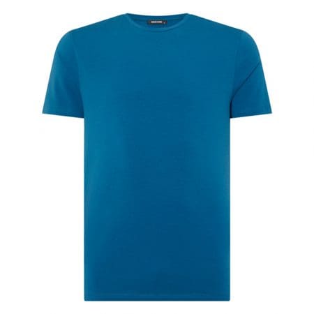 Remus Uomo Plain Teal Blue T-Shirt
