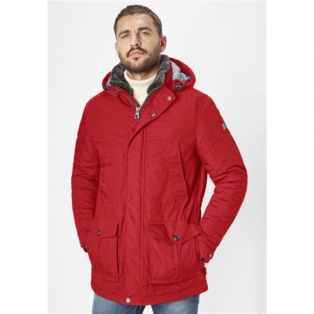 Redpoint Eric Red Hooded Winter Jacket