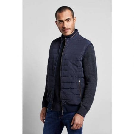 Bugatti Navy Quilted Gilet