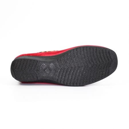 Lunar Paloma Red Wedge Slippers