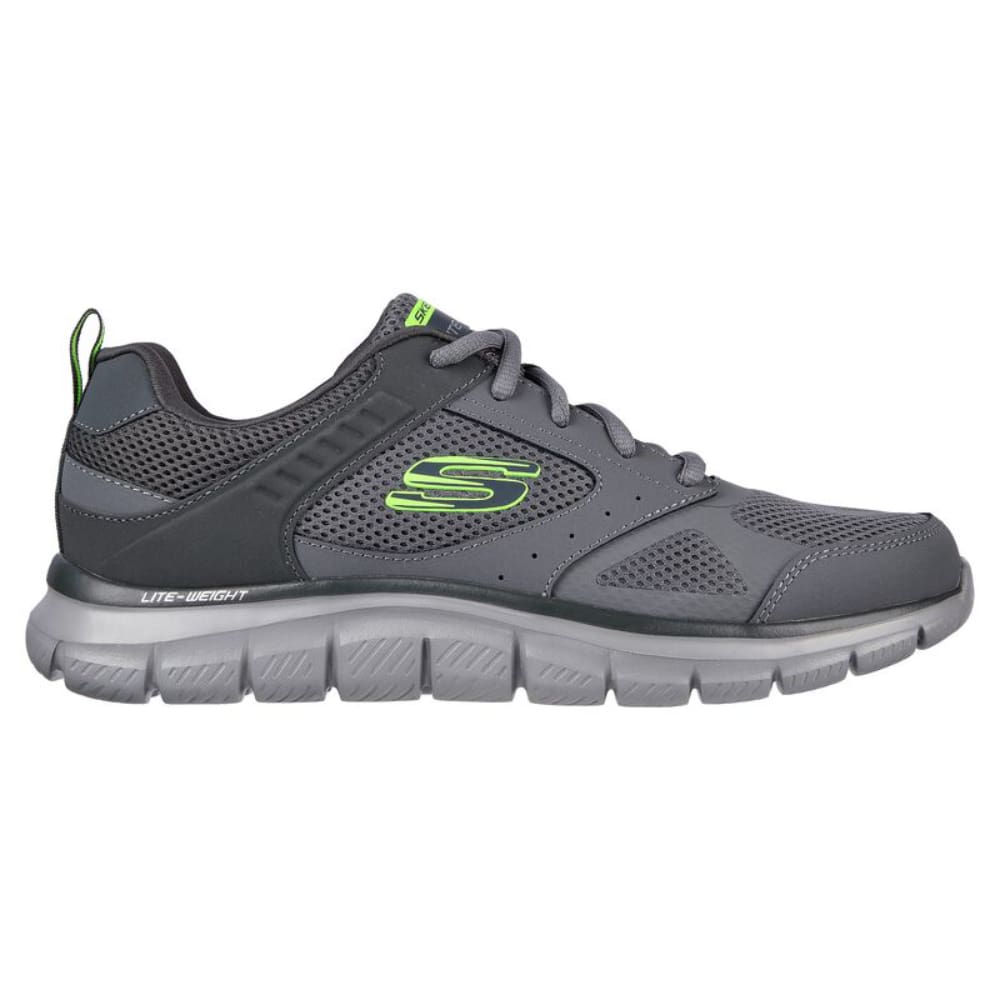 Skechers Track Syntac Charcoal Trainers - Brooks Shops