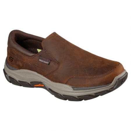 Skechers Respected Calum Brown Relaxed Fit Shoes