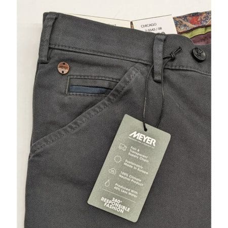 Meyer Chicago Stone Chino Cotton Trousers