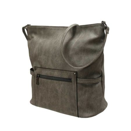Envy Grey Large Shopper Shoulder Bag