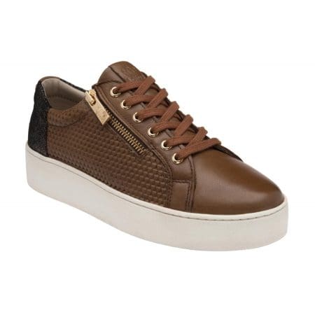 Lotus Stressless Stroud Tan Leather Trainers
