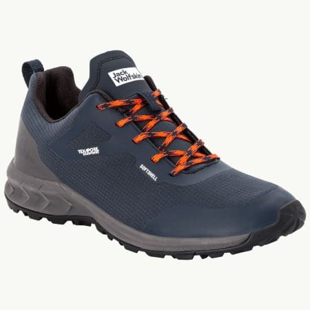 Jack Wolfskin Blue Woodland Shell Texapore Low Shoes