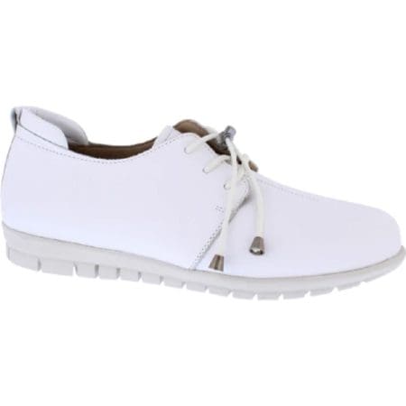 Adesso Sarah White Leather Shoes
