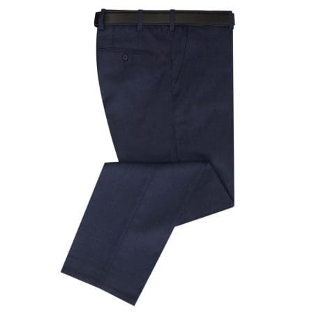 DG Prestige Blue Wool Mix Trousers
