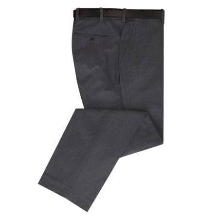 DG Prestige Grey Wool Mix Trousers