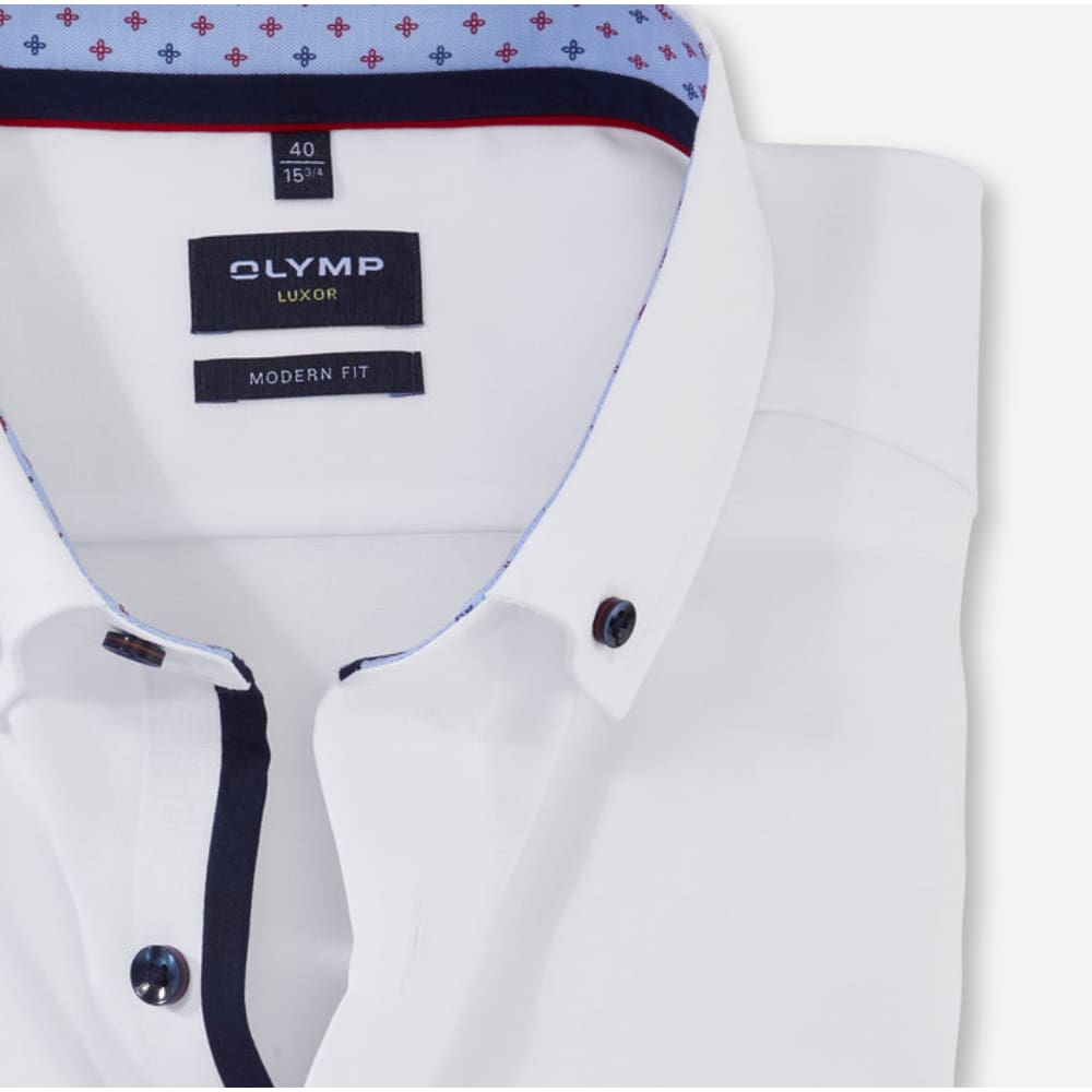 Olymp Luxor White Shirt - Brooks Shops