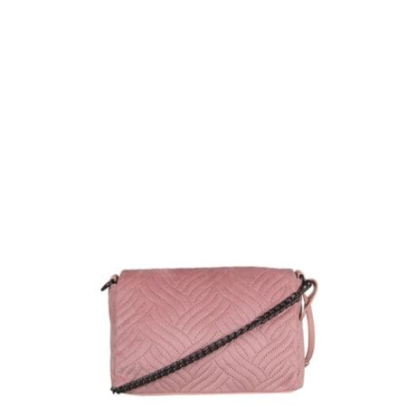 Bulaggi Velvet Blush Pink Crossbody Bag