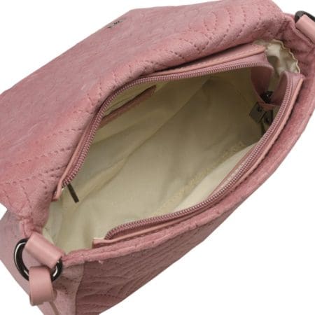 Bulaggi Velvet Blush Pink Crossbody Bag