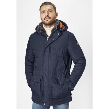 Redpoint Eric Navy Hooded Winter Jacket