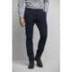 Bugatti Navy Tapered Fit Trousers