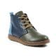 Lunar Nickee Green Multi Leather Ankle Boots
