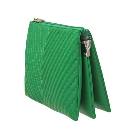 Envy Green Chevron Small Bag