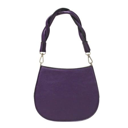Envy Small Purple Structured Bag