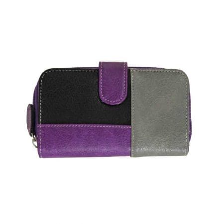 Envy Polly Purple Multi Wallet Purse