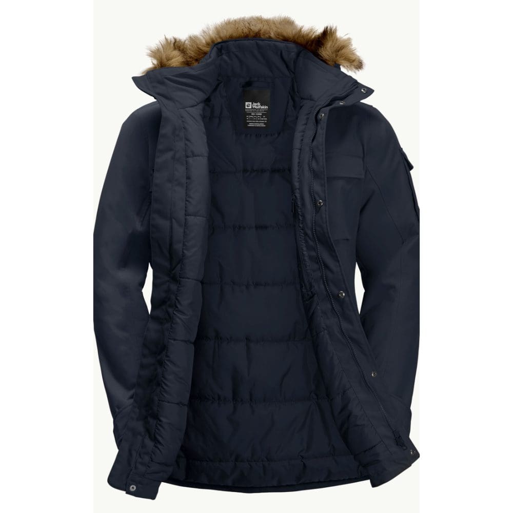 Jack wolfskin glacier outlet canyon parka blue