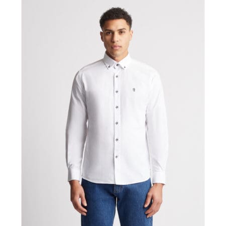 Remus Uomo White Oxford Shirt