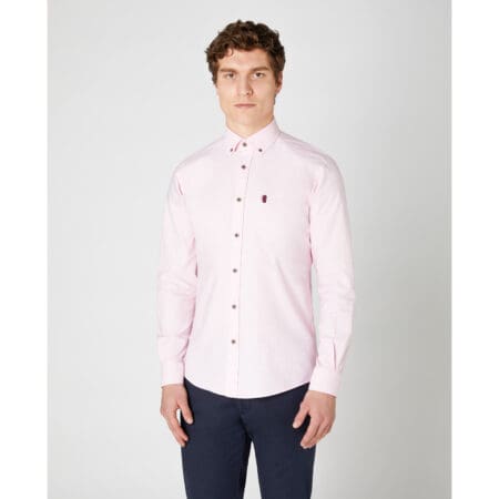 Remus Uomo Light Pink Oxford Shirt