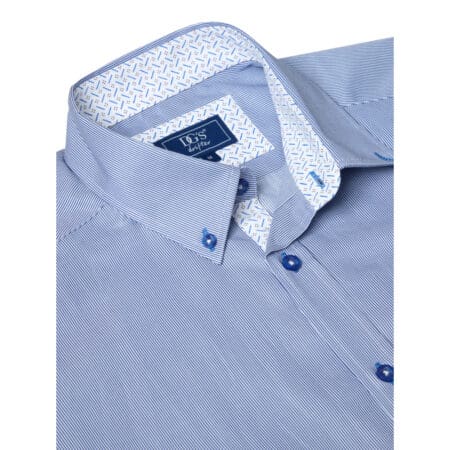 Drifter Blue Stripe Short Sleeve Shirt
