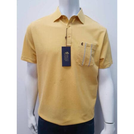 Gabicci Sunbeam Yellow Sports Shirt