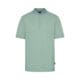 Bugatti Green Standing Collar Polo Shirt