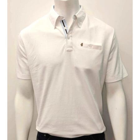 Gabicci White Button Sport Shirt