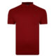 Gabicci Rosso Red Plain Sports Shirt