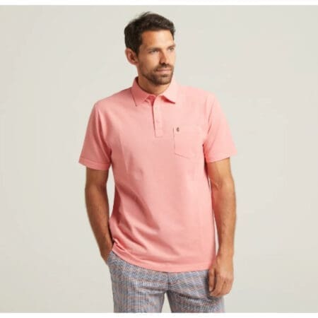 Gabicci Coral Plain Sports Shirt