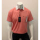 Gabicci Coral and White Pocket Sport Shirt