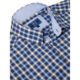 Drifter Navy and White Check Shirt