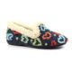 Lunar Truffle Navy Multi Full Slippers