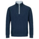 Drifter Blue with Grey Half Zip Sweatshirt