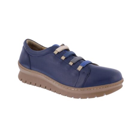 Adesso Marisol Navy Leather Shoes