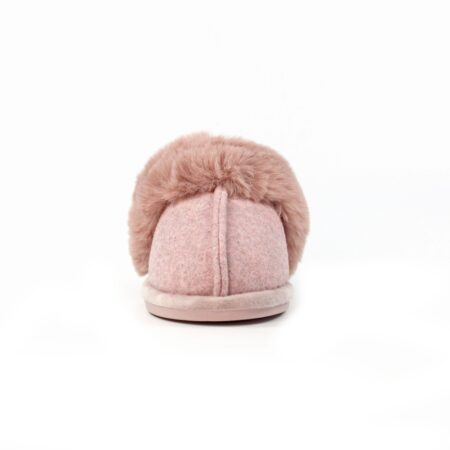 Lunar Carol Pink Mule Slippers