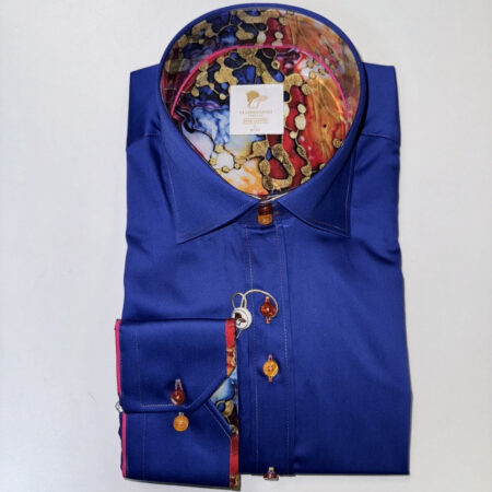 Claudio Lugli Blue Shirt