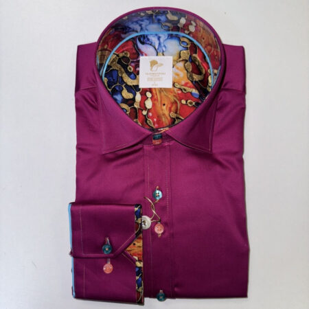 Claudio Lugli Dark Fuchsia Shirt