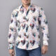 Claudio Lugli White Chaos Skull Shirt